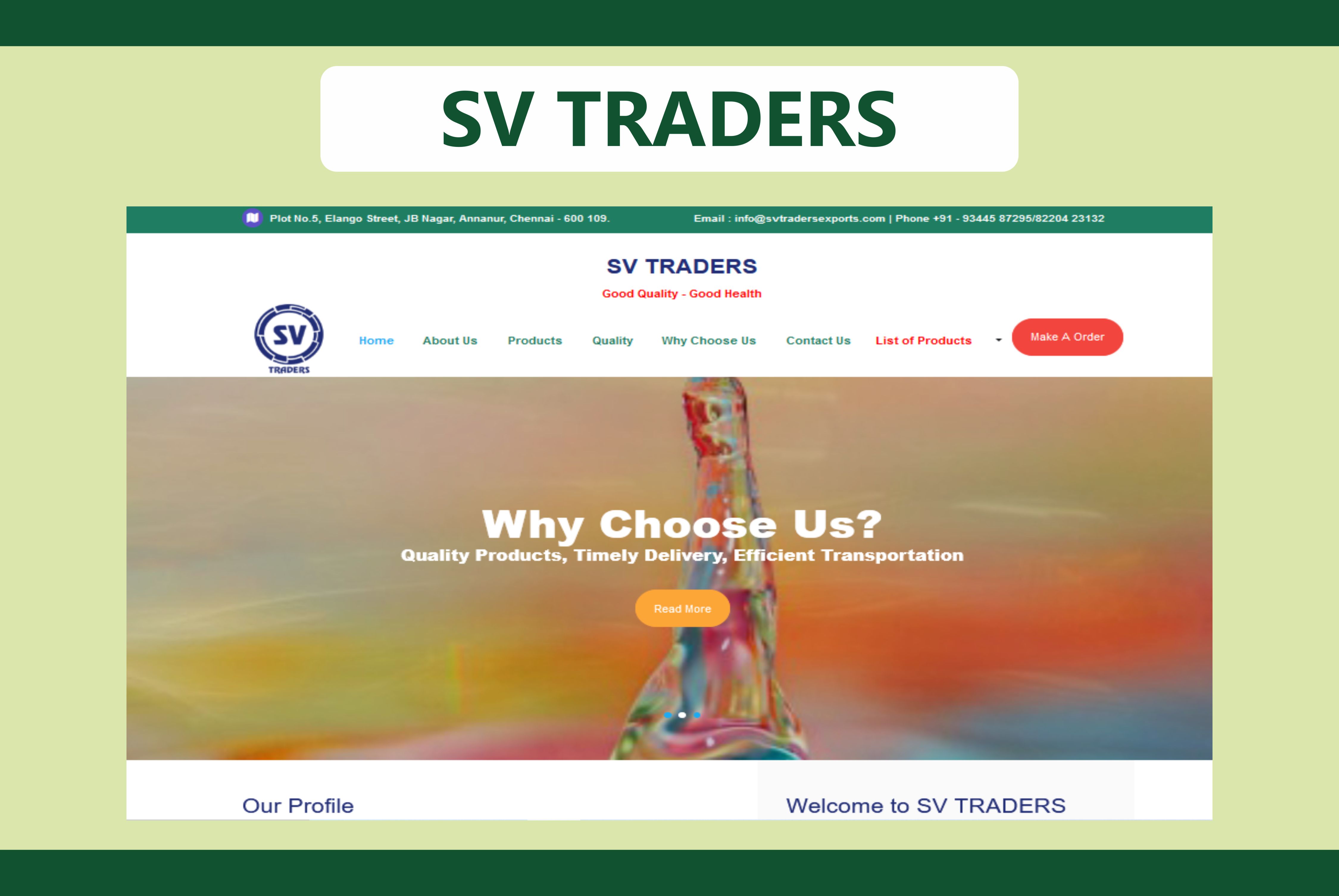 SV Traders