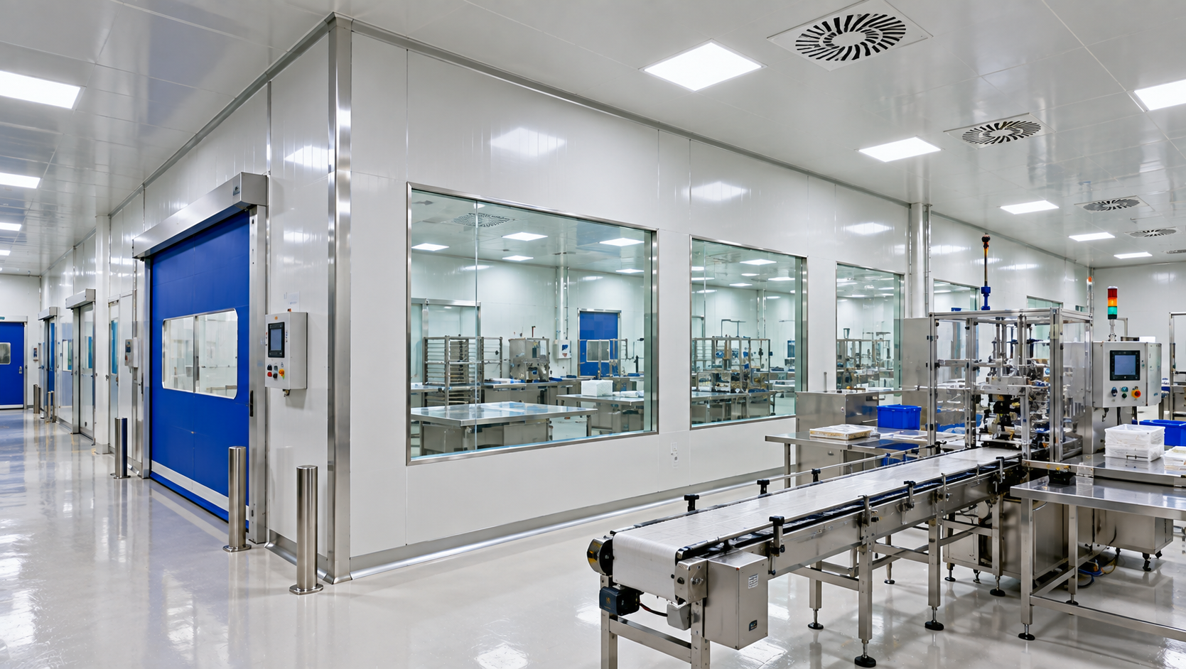 Clean room and controlled environment applications