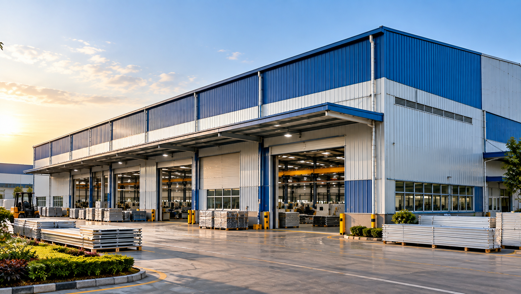 Industrial roofing and construction applications