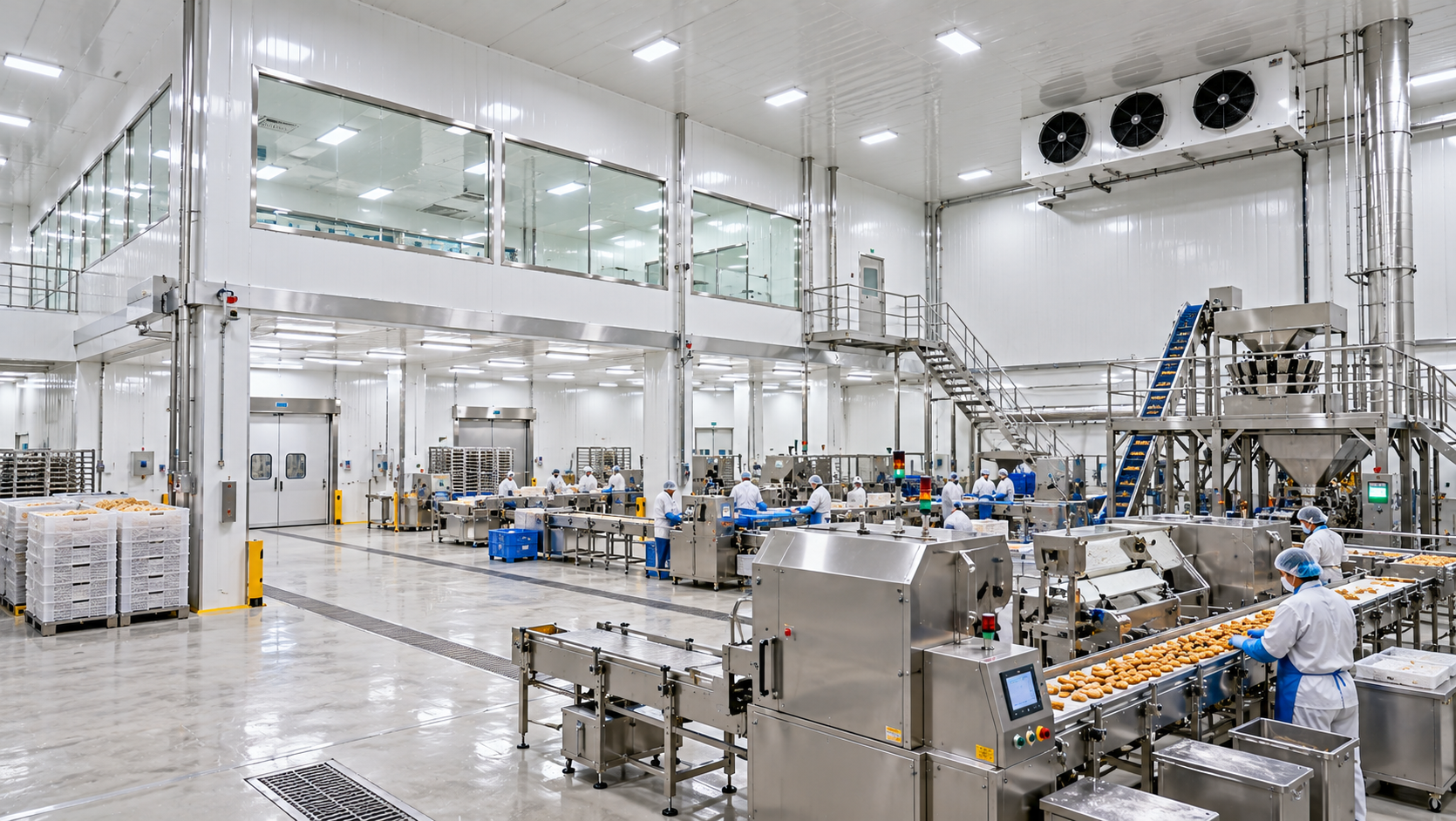 Food processing facility applications